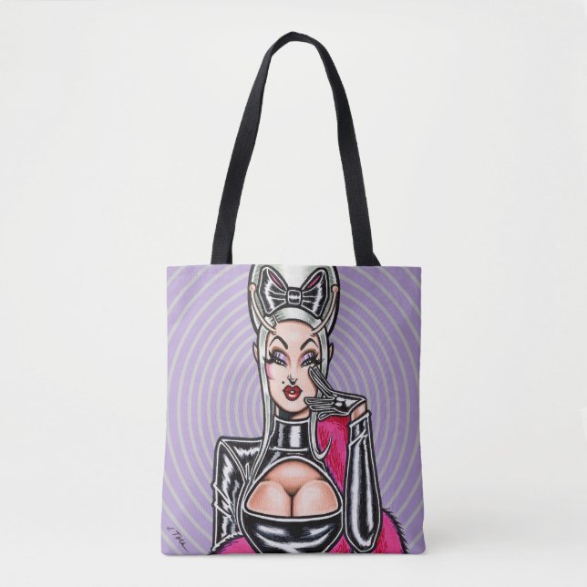Bolsa Vana DeVinyl™/Glamour Goddess Tote (Frente)