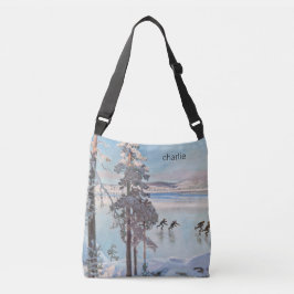 Bolsas com monograma personalizado da arte Skaters