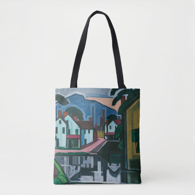 bolsas de arte "Old Canal Port" (Frente)