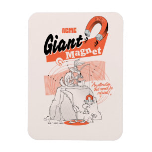 BOLSAS DE CARRO™   Íman gigante WILE E. COYOTE™ AC