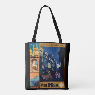 Bolsas de colagem do Poster de viagens Vintage Ind