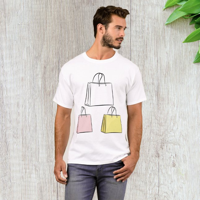 Bolsas de Compras Mens T-Shirt (Criador carregado)