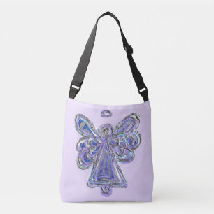 Bolsas de Corpo Transversal Arte Anjo Guardião Rox