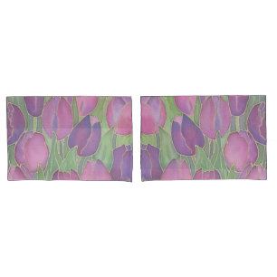 Bolsas de Design de Tulipas Roxas