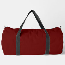 Bolsas de Duffel Grande, Vermelho Escuro Simples