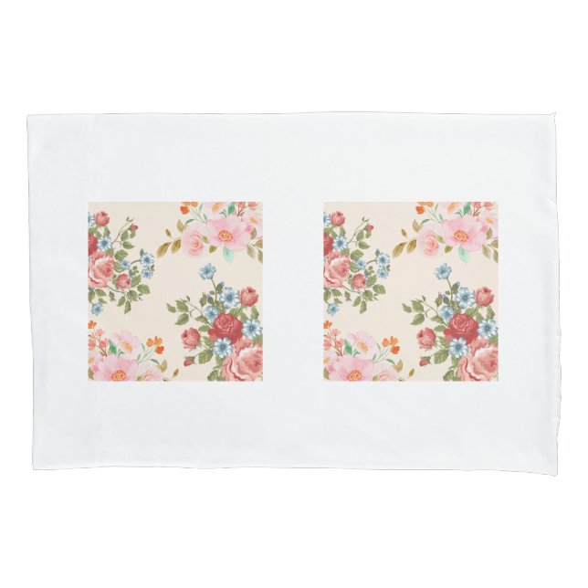 Bolsas de Flores Elegantes Beige (Frente-Esquerda)