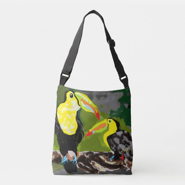 Bolsas de mão : Aves do Paraíso (Frente)