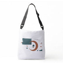 Bolsas de mão com desenho geométrico para dias ati