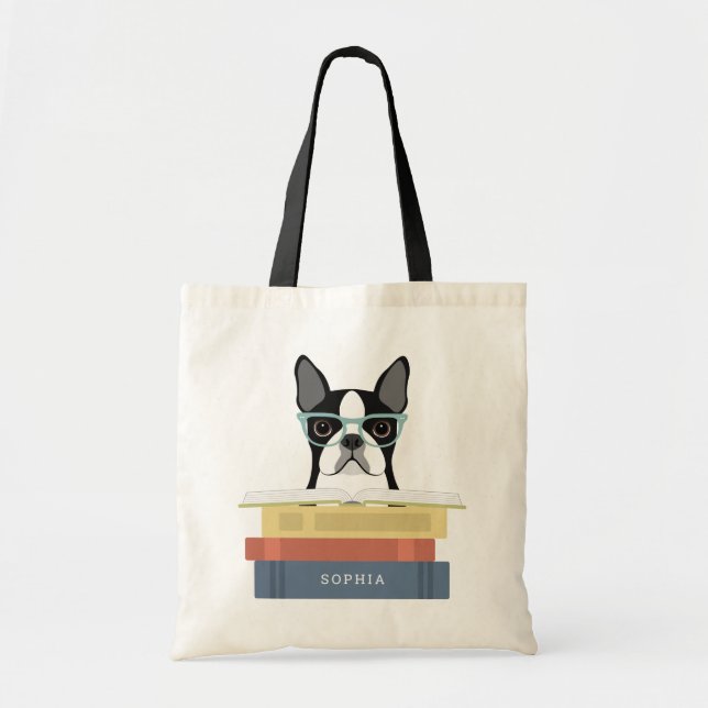 Bolsas de mão de Boston Terrier (Frente)