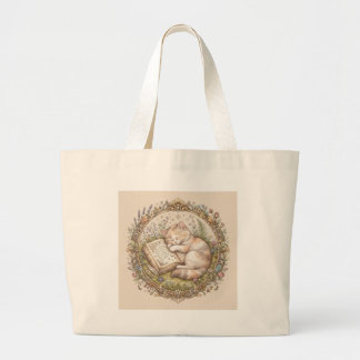 Bolsas de mão de gato adorável sonolento