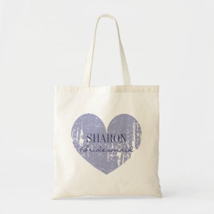 Bolsas de mão lilás roxas desgastadas para damas d