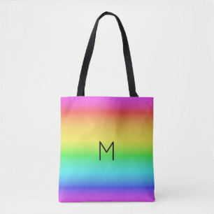 Bolsas de monograma personalizado com gradiente ar