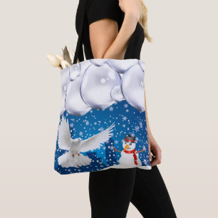 Bolsas de Natal para Mulheres, Boneco de Neve