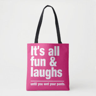 Bolsas personalizadas de cores DIVERTIDAS e APERTA