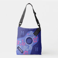 Bolsas personalizadas de monograma Ukulele