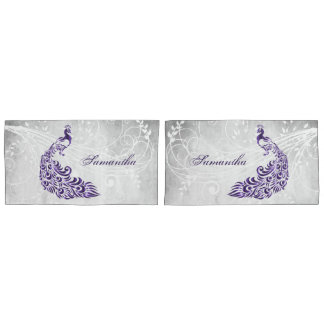 Bolsas Personalizadas de Peacock Roxo