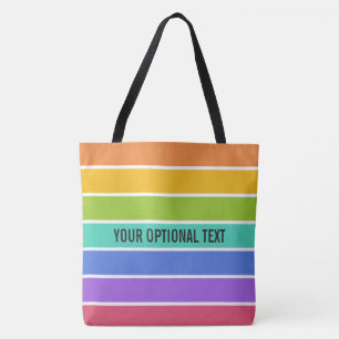Bolsas personalizadas do Rainbow Colour