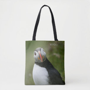 bolsas Puffin de nome personalizado