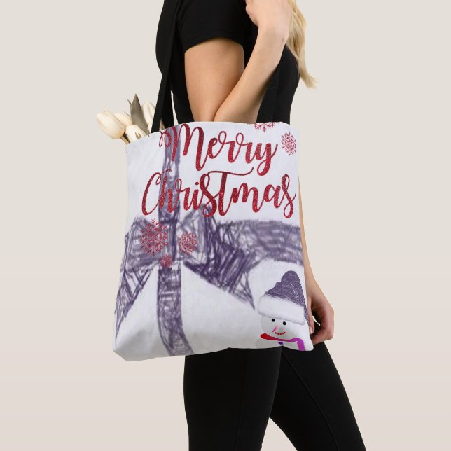 Bolsas Tote de Natal para Mulheres (Close Up)