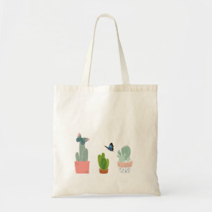 Bolsas Tote Design de Borboleta de Árvore Fofa
