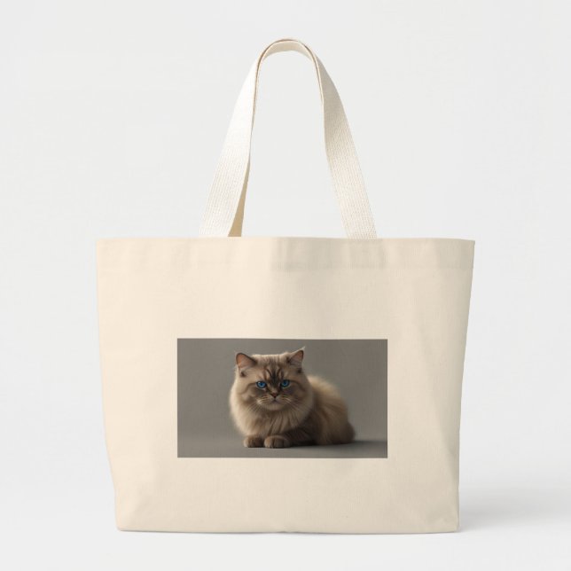Bolsas tote gato para mamãe (Frente)