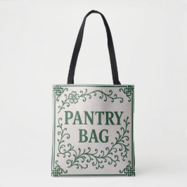 "BOLSAS VERDES PANTRY" - TOTE CHINOISERIE