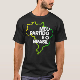 Bolsonaro Presidente 2022 Brasil Camiseta