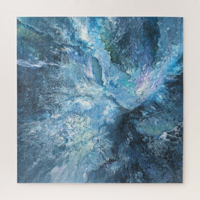 Bolt no Quebra-cabeça Azul por Iris Grace (Vertical)