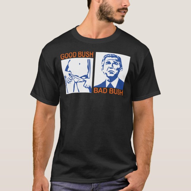 bom arbusto mau Camisa longa (Frente)