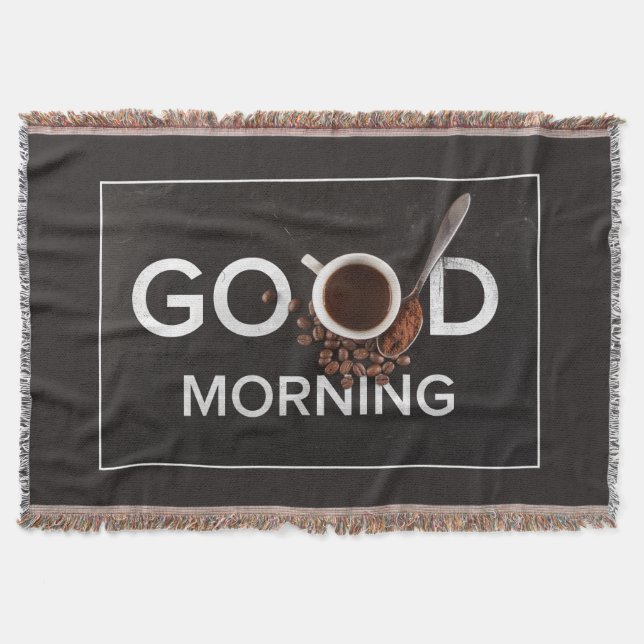 Bom dia café lança cobertor (Frente)
