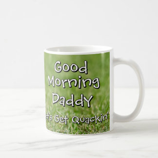 Bom Dia - Caneca de Café Personalizada Get Quackin