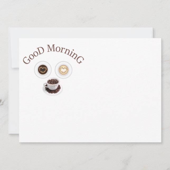 Bom dia com café (Frente)