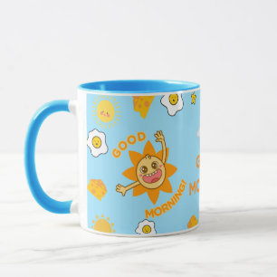 Bom dia, doce caneca de café