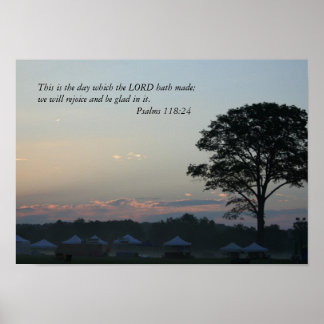 Bom dia, este é o Dia poster ou impressão