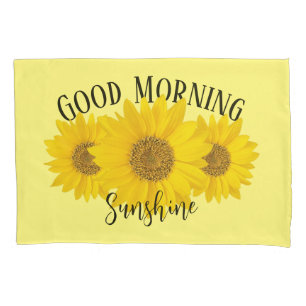 Bom dia Girassol Amarelo Amarelo
