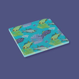 Bom Dia Nadando Peixe Coral Reef Padrão