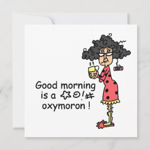 Bom dia, Oxiboron
