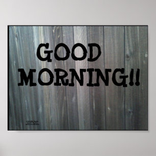 BOM DIA!! POSTER