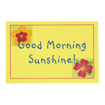 Bom Dia, Sunshine, Você É Adorada De Cor Brilhante