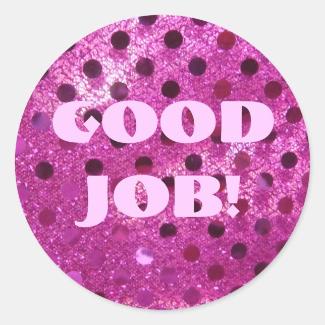 Bom trabalho! Adesivo (Frente)