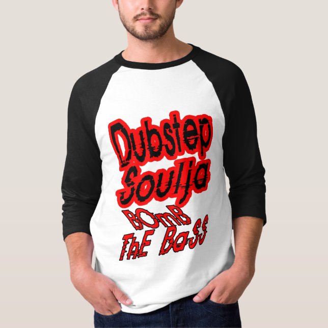 Bomba do soulja de Dubstep a camisa baixa (Frente)