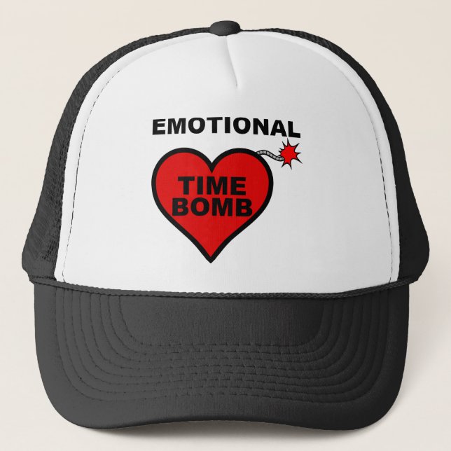 Bomba Relógio Emocional Boné Divertido de Caminhon (Frente)