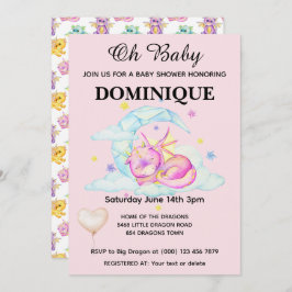 Bombardeio Dragão A Rosa - Convite Ao Chá de frald