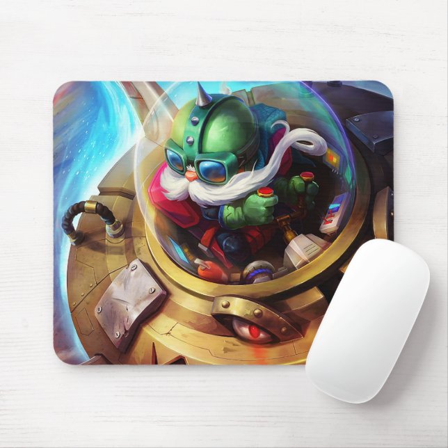 Bombardier Gaming Mousepad | almofada-piloto (Com mouse)