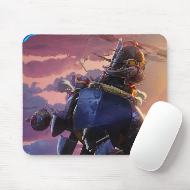 Bombardier Gaming Mousepad | almofada-piloto (Com mouse)