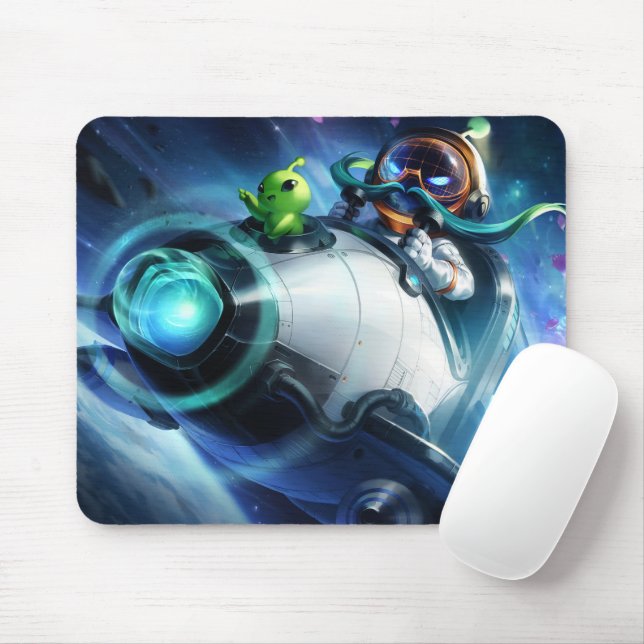 Bombardier Gaming Mousepad | Assalto aéreo (Com mouse)