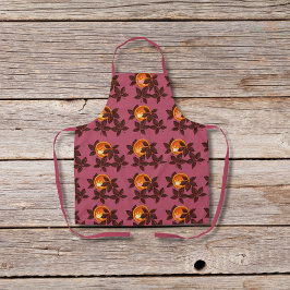 Bombas de abóbora e rosa de chocolate