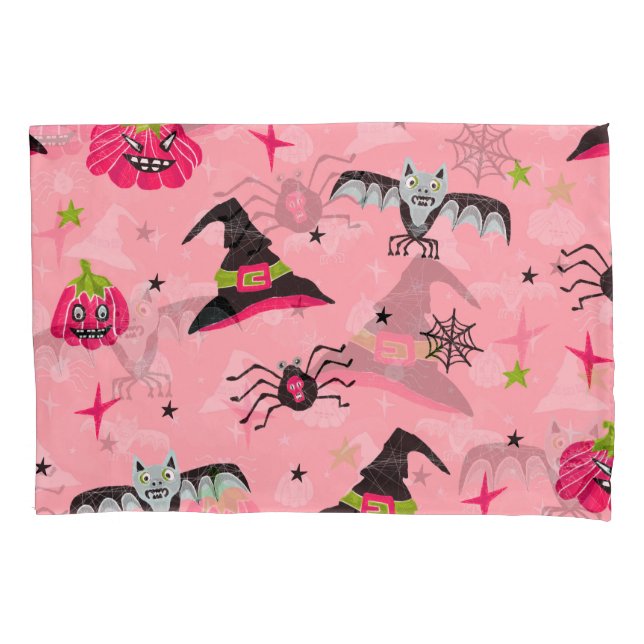 Bombas de Halloween, morcegos: fundo sem costura. (Frente)