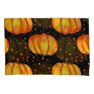 Bombas de outono de aquarela, impressão de Hallowe