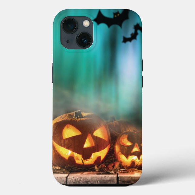 Bombas e morcegos de Halloween (Verso)